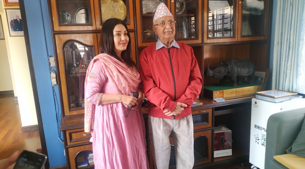 Actress Karishma Manandhar decides to join UML