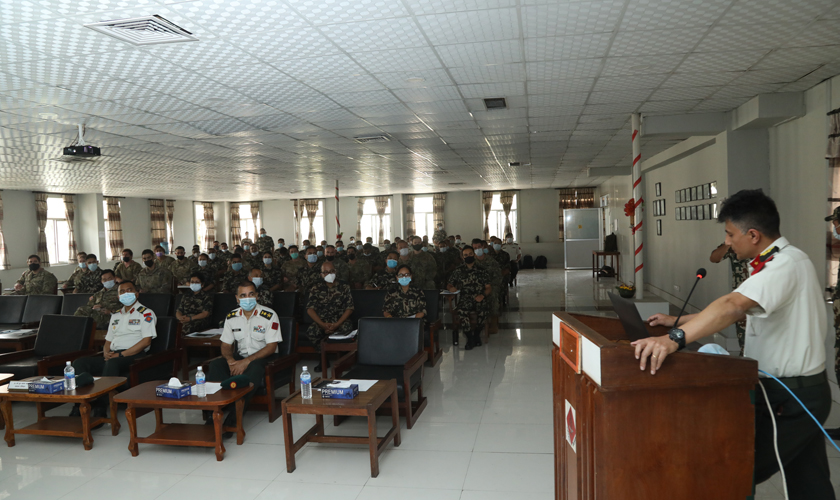 Joint medical training between Nepal Army and US Army in Kathmandu