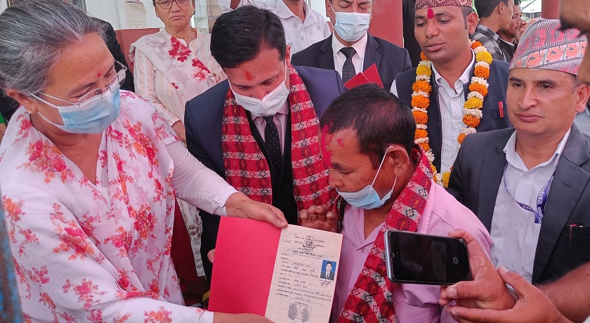 20,000 landless persons were given lalpurja