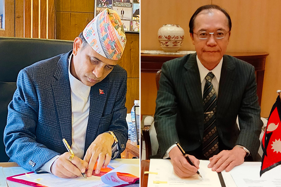 Nepal received a gift of 2.61 billion dollars from Japan