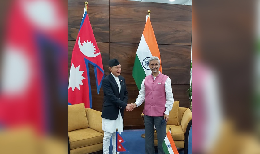 In Sri Lanka, Foreign Minister Khadka met with Indian External Affairs Minister Jaishankar