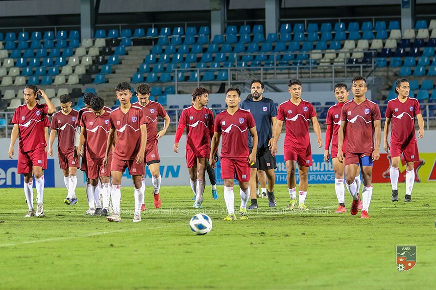 Nepal is playing against Thailand today