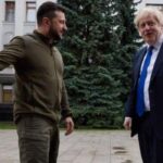 Johnson has arrived in Kyiv and has promised to provide arms to Ukraine