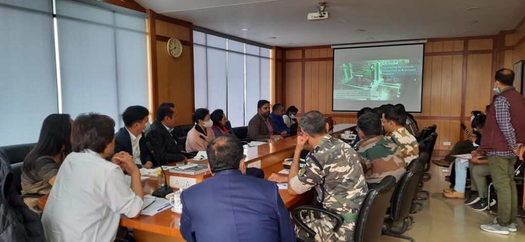 <strong>Forest Minister Karma Loday Bhutia chairs the 5th meeting of state project steering committee</strong>