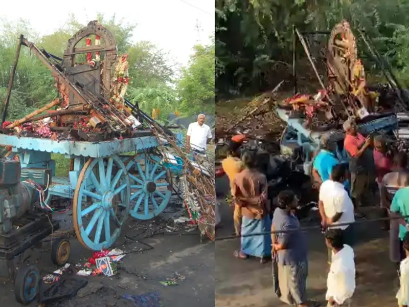 11 killed in chariot ride in India