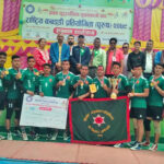 The Army has won the CM Kabaddi competition