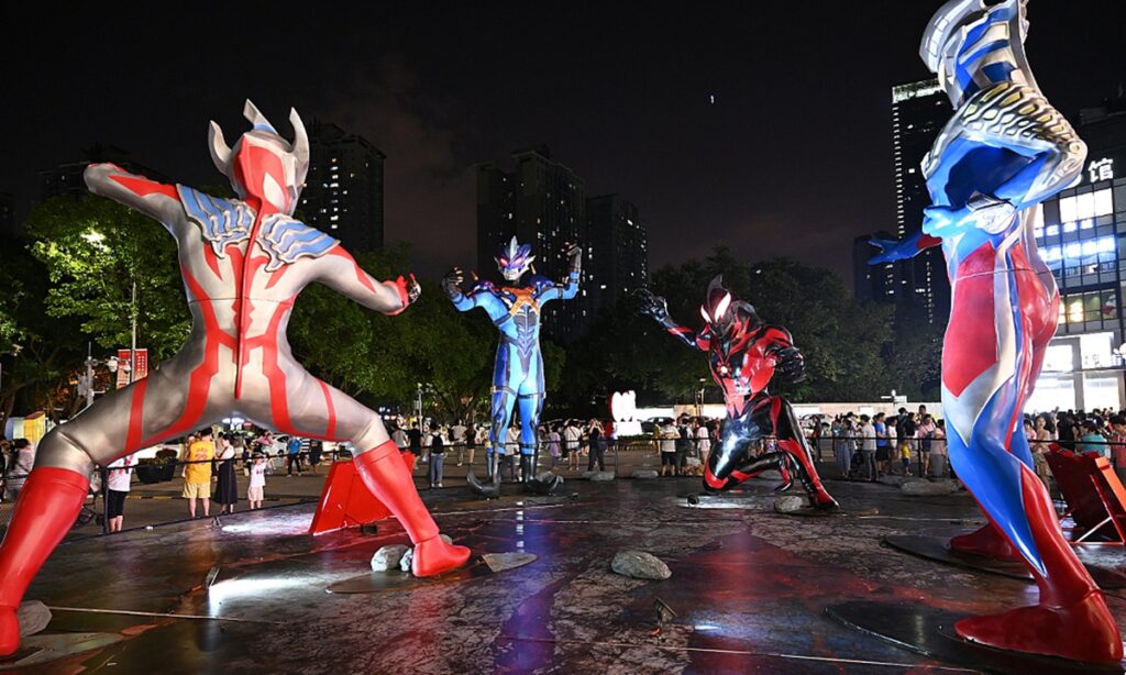 Boy smashes TV while trying to help Ultraman fight monsters