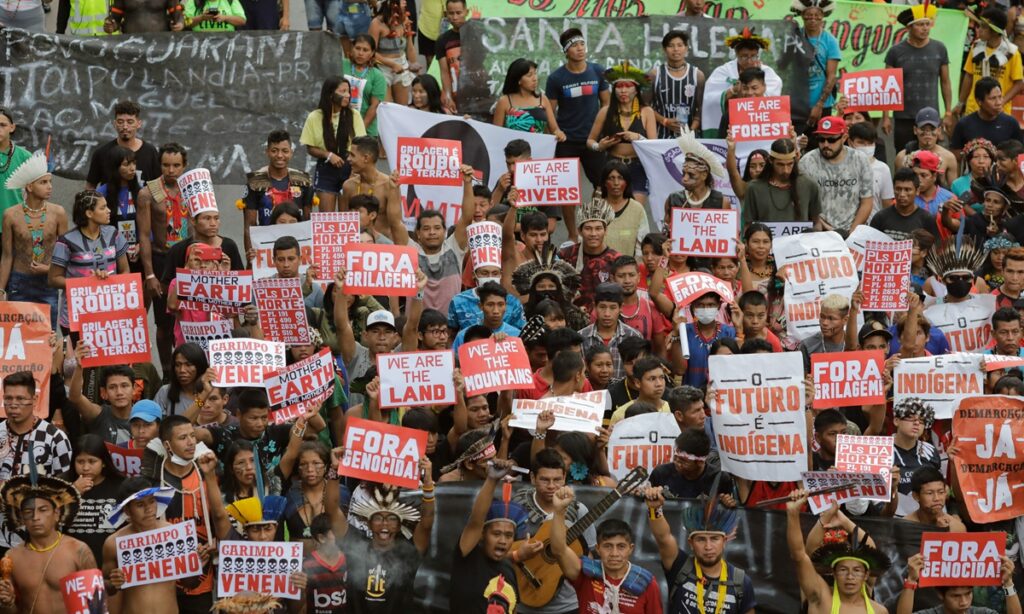 Indigenous lands block Brazil deforestation: study