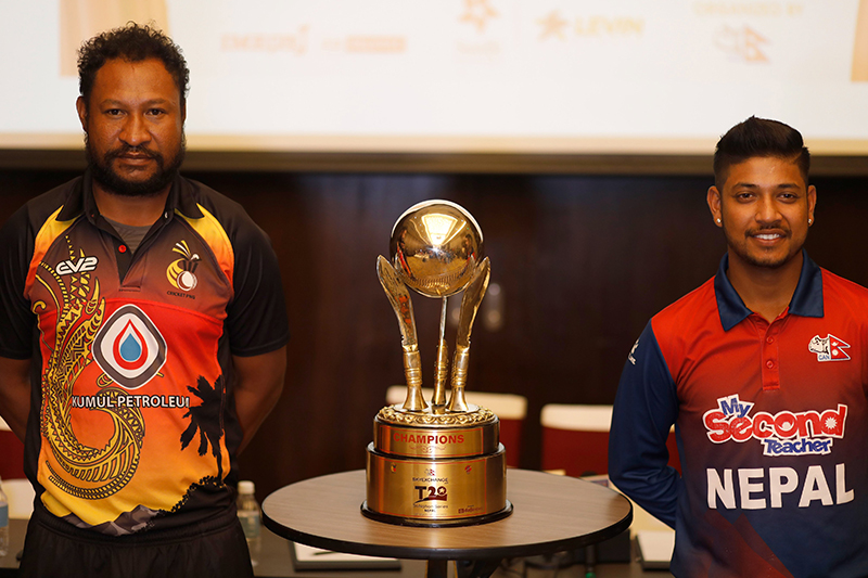 T20 Int’l Cricket Series: Nepal facing PNG for the title