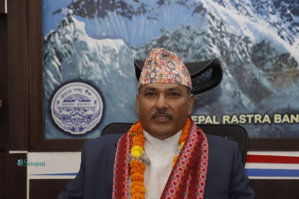 After returning to work, Governor Adhikari said that the order of the Supreme Court is for the system