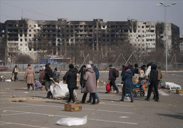 In the previous 24 hours, 40,000 people have evacuated Ukraine because of the conflict