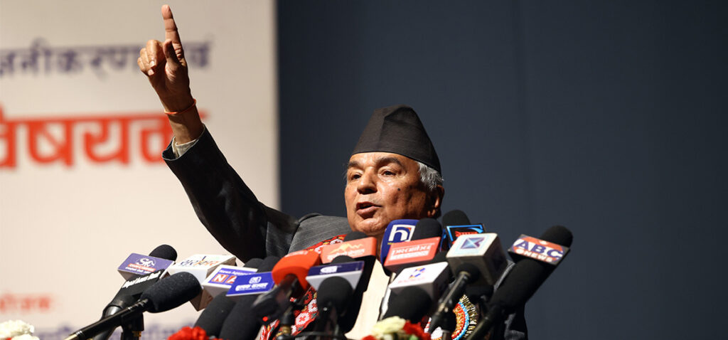 The country must go to the polls as a united front: Senior leader Poudel