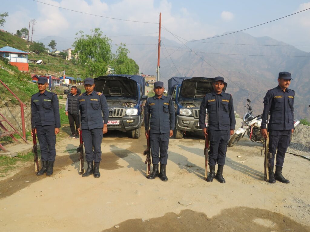 For the local elections in Rasuwa, 800 security officers were mobilized