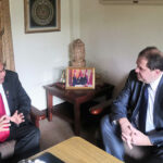 Meeting between former Prime Minister Jhala Nath Khanal and Russian Ambassador