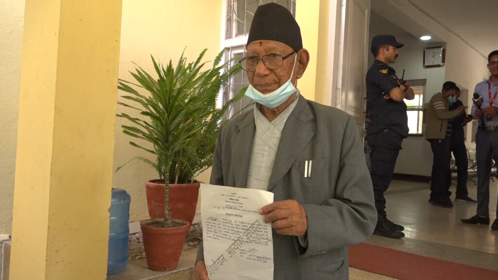 In Lalitpur, the 81-year-old expert, who had served as ward chairman for ten straight years, has been defeated this time