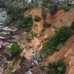 In Brazil, the death toll from floods and landslides has grown to 56.