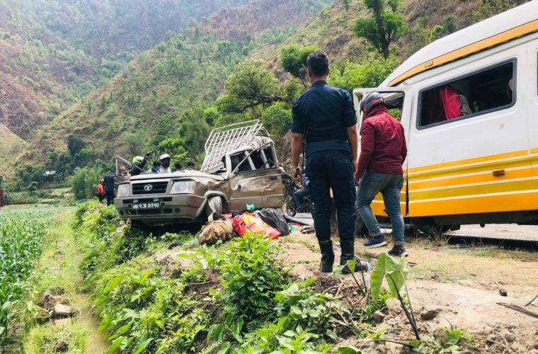 Five killed in road accidents in Kavre