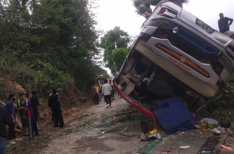 30 injured in Doti bus accident