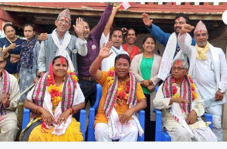 Gopal Panjiyar of the Nepali Congress has won the mayorship of Haripur municipality in Sarlahi district