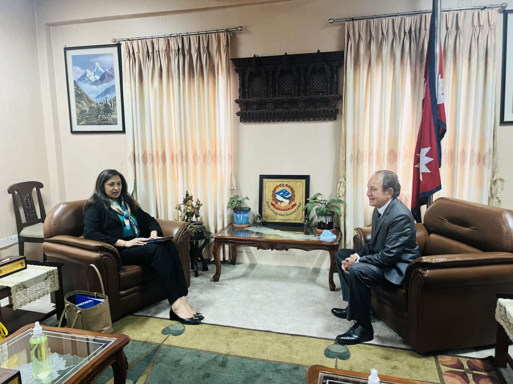 US Under Secretary Zeya calls on Foreign Minister Khadka