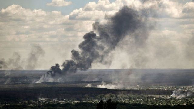 All bridges leading to Severodonetsk, Ukraine collapsed