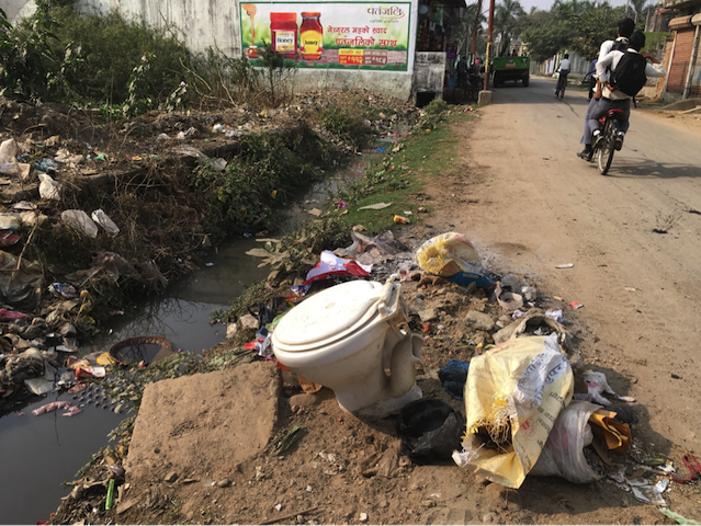 In Nepalgunj, sewerage and drain cleaning have begun