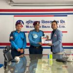 Partnership with Police under Social Responsibility by Muktinath Development Bank