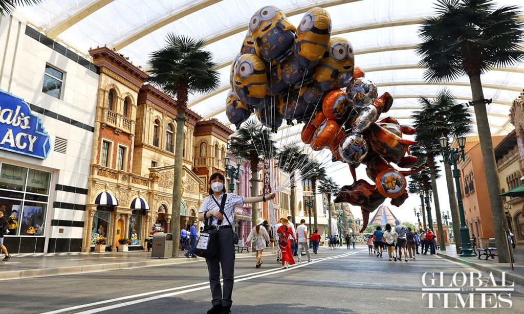 Universal Beijing Resort reopens on Saturday, with booking numbers beating all theme parks in China