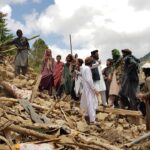 Earthquake survivors face disease