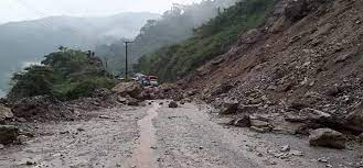 Landslide obstructs Narayangadh-Muglin road section