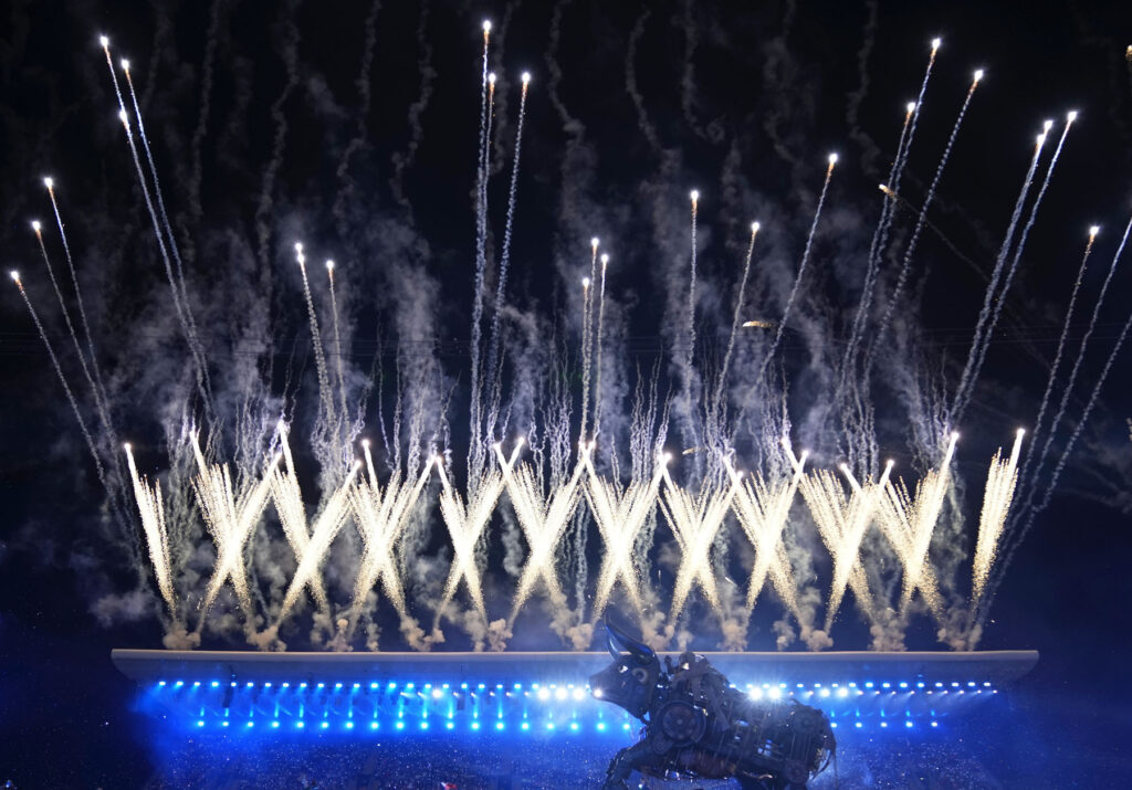 Britain Commonwealth Games Opening Ceremony