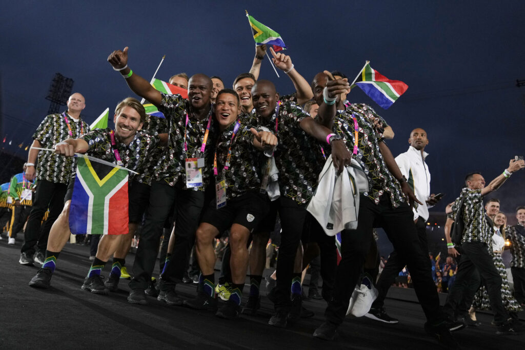 Britain Commonwealth Games Opening Ceremony