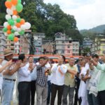 Independence Day football tournament 2022 kicked off today at Rangpo Goli Ground, Rangpo