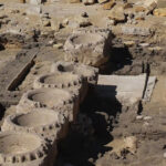 EGYPT-ABUSIR-ARCHAEOLOGY-REMAINS-MUD-BRICK BUILDING