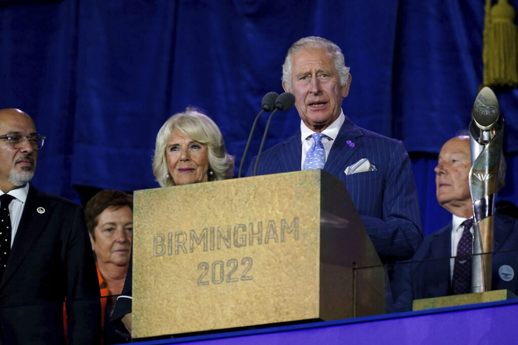 Britain Commonwealth Games Opening Ceremony