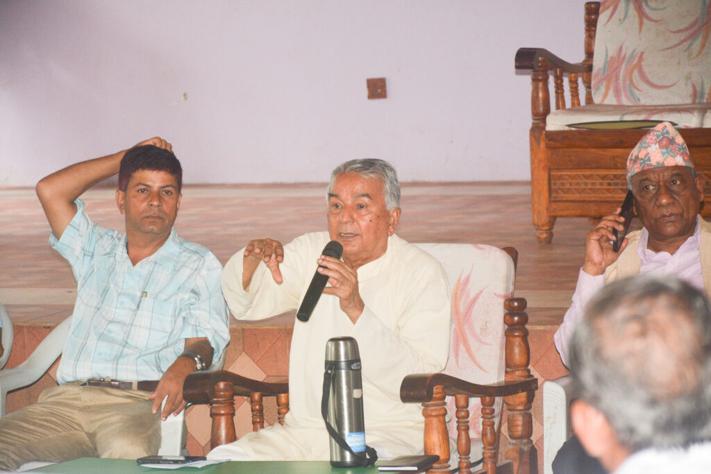 Poudel says nation’s development goal of his political career   