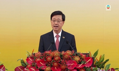 John Lee sworn in as HKSAR new chief executive, vows to build a dynamic, harmonious city full of opportunities