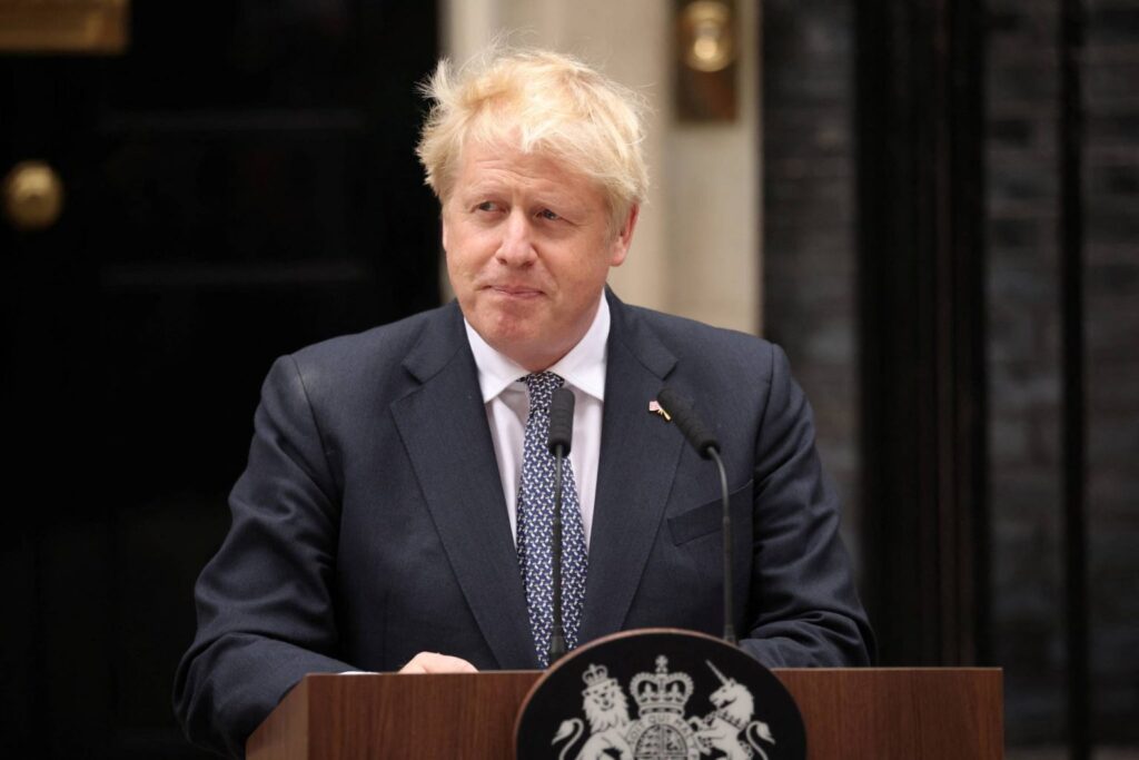 Johnson resigns as party leader and Prime Minister