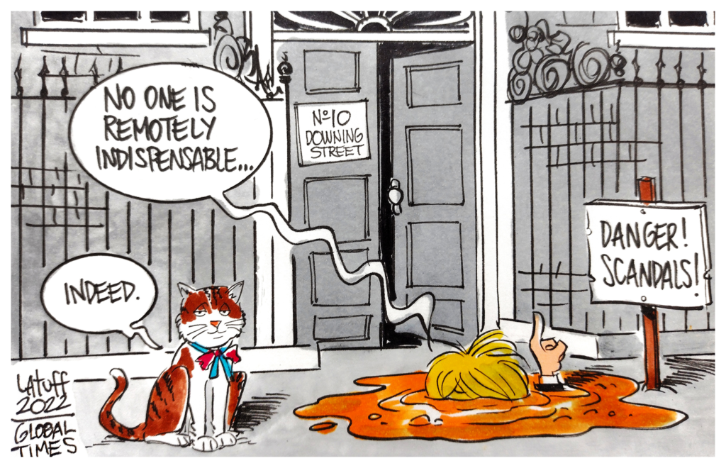 A farce at 10 Downing Street