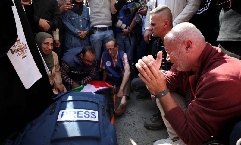 Palestinian authority hands bullet that killed Al Jazeera journalist to US