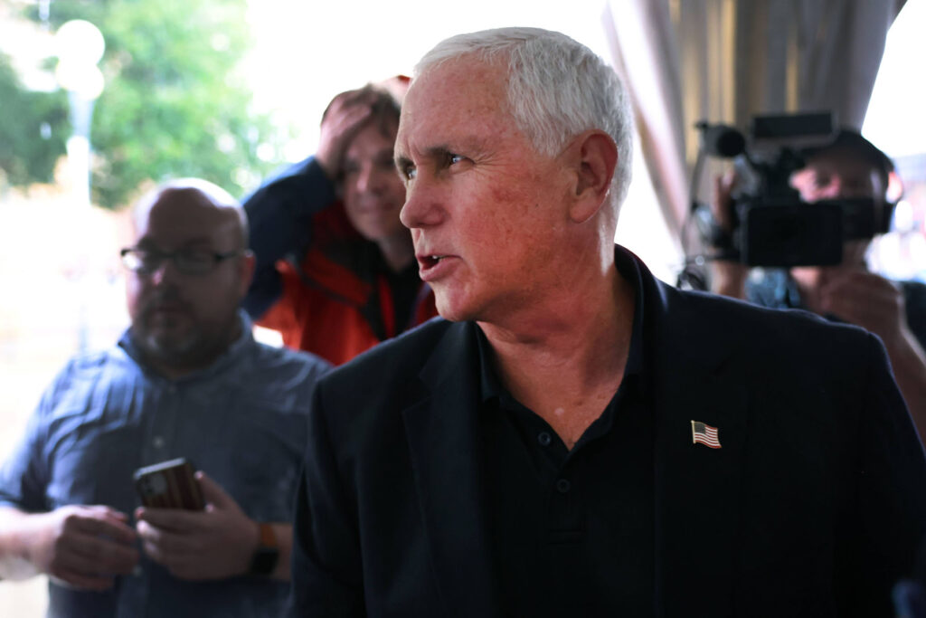 US-MIKE-PENCE-SUPPORTS-CONSERVATIVES-ON-A-WEEKEND-VISIT-TO-IOWA