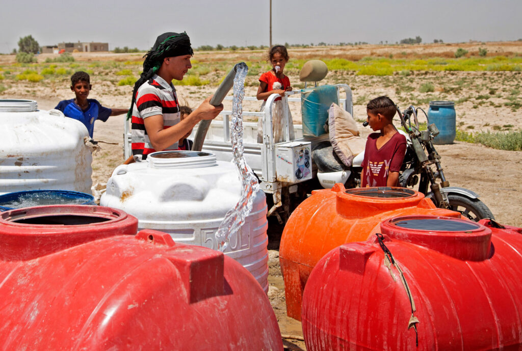 IRAQ-DROUGHT-WATER