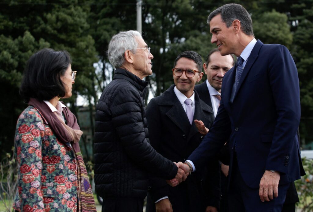 COLOMBIA-SPAIN-PETRO-SANCHEZ