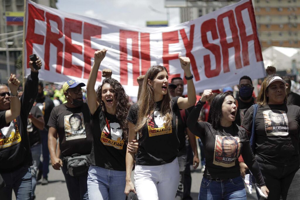 Venezuela Argentina Protest