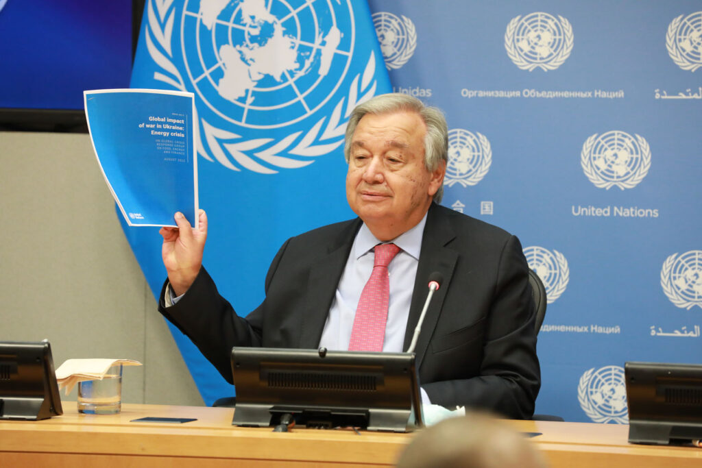 UN-GUTERRES-GLOBAL CRISIS RESPONSE GROUP-REPORT-LAUNCH