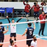 Chinese volleyball team beat Bahrain in 2022 AVC Cup for Men