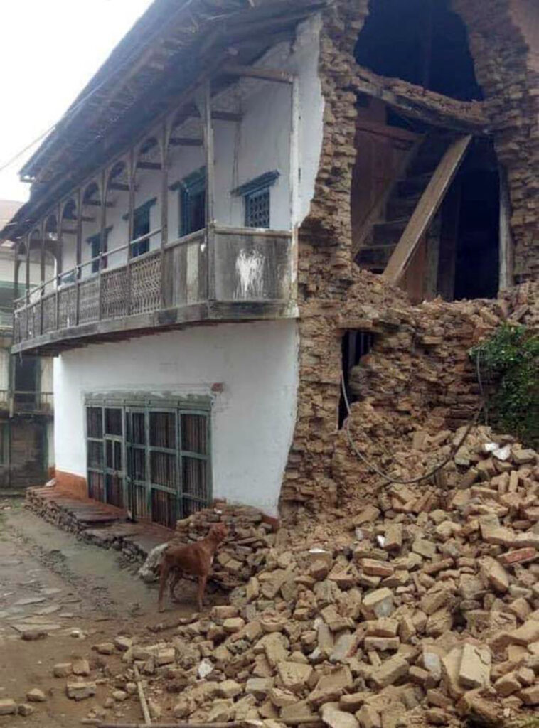 Khotang earthquake: 475 houses, two school buildings, one police post suffer damages 