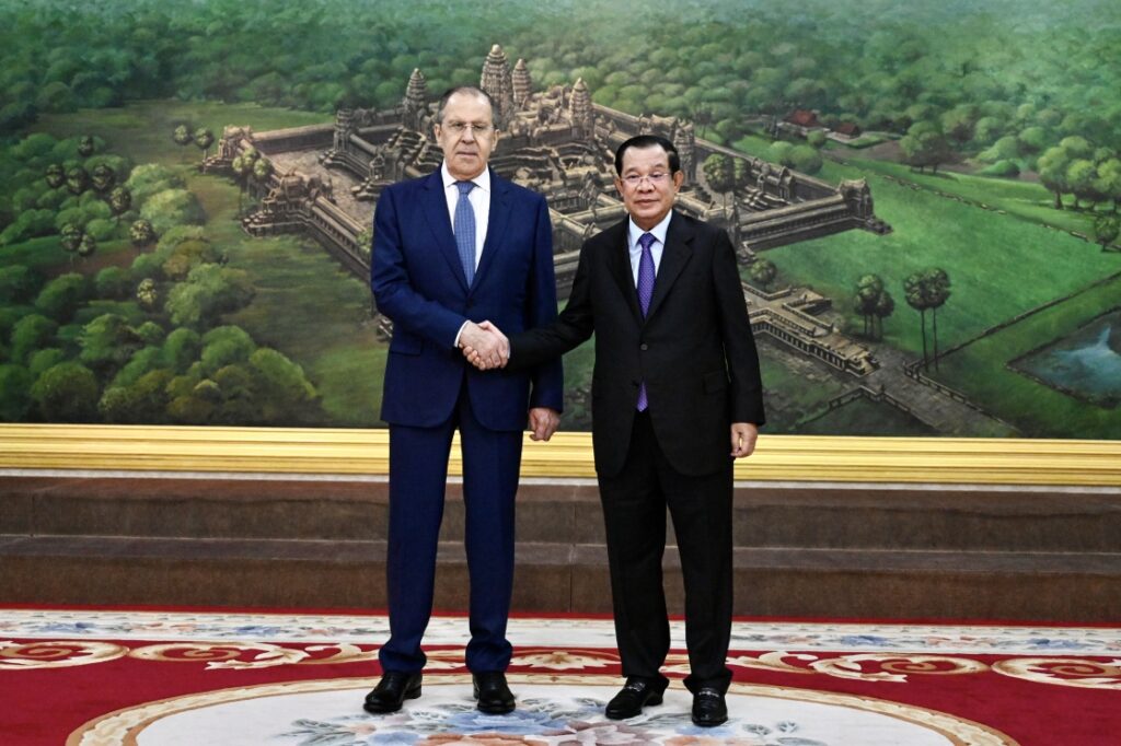 CAMBODIA-PHNOM PENH-HUN SEN-RUSSIAN FM-MEETING