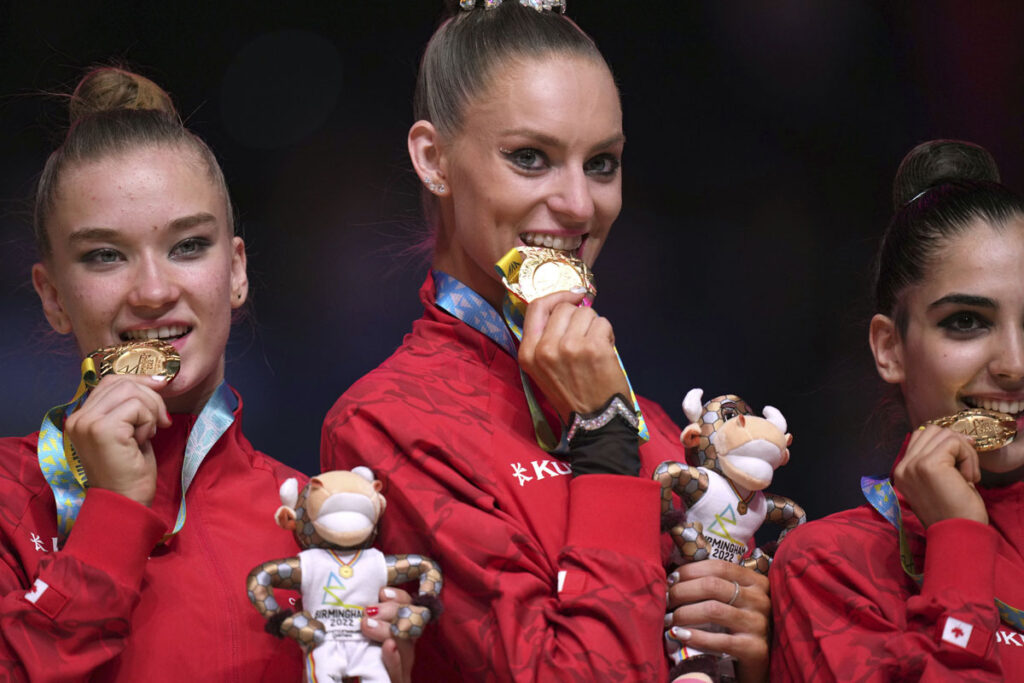 Britain Commonwealth Games Gymnastics