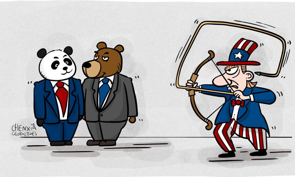 As the US attempts to sustain hegemony, China, Russia safeguard international order, justice